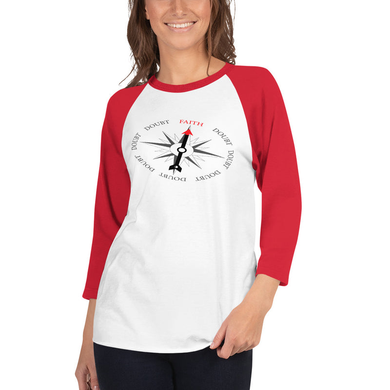 Faith Compas - 3/4 sleeve raglan shirt