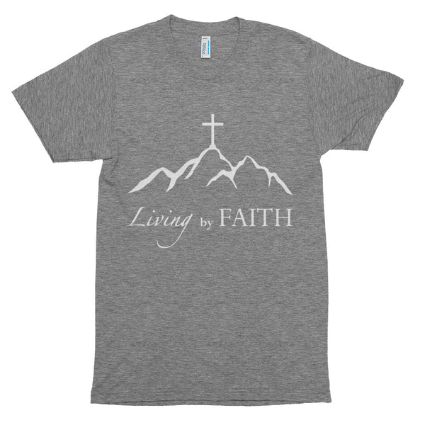 Living By Faith Very Short sleeve soft t-shirt