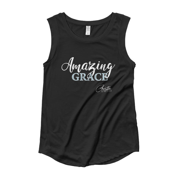 Ladies’ Amazing Grace Cap Sleeve Soft T-Shirt