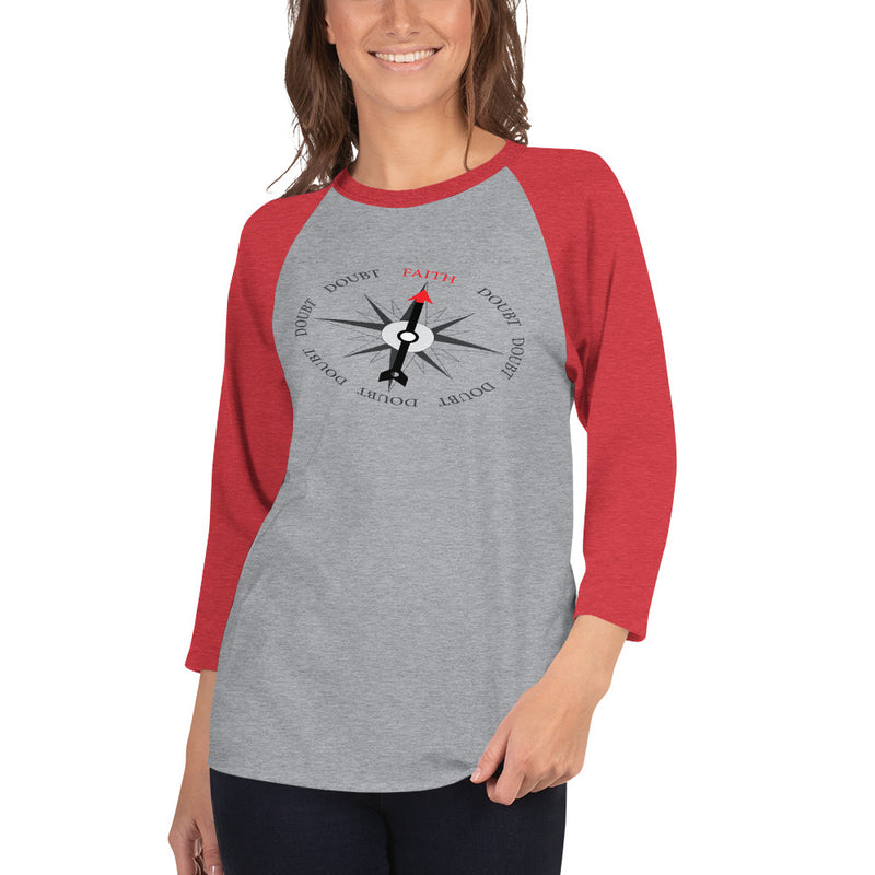 Faith Compas - 3/4 sleeve raglan shirt