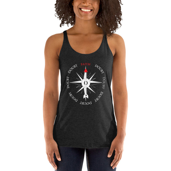 the Faith Compass - Women's Racerback Tank