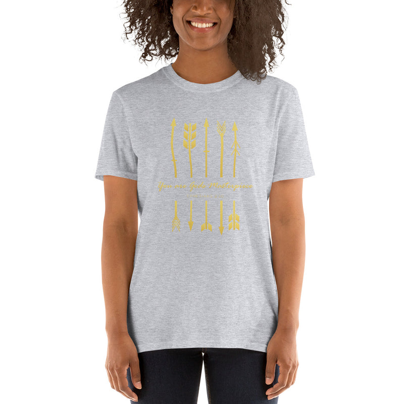 You are Gods Masterpiece Ephesians 2:10 Short-Sleeve Unisex T-Shirt