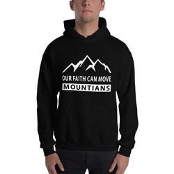 Faith Can Move Mountains Unisex Hooded Sweatshirt