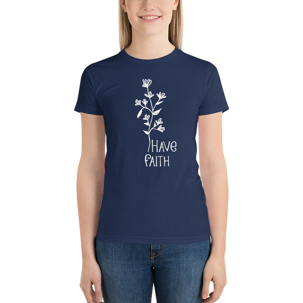 Have Faith design Short sleeve women's t-shirt