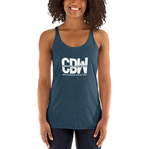 Christian Body Wear Logo Women's Racerback Tank