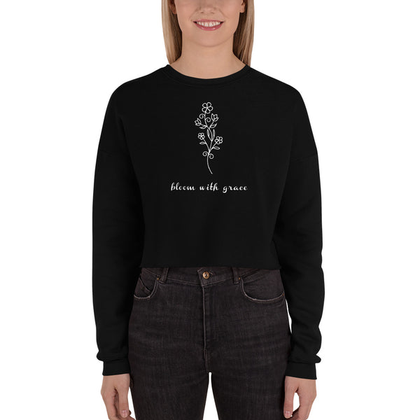 Bloom By Grace Crop Sweatshirt