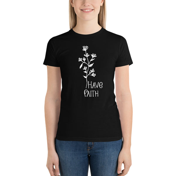 Have Faith design Short sleeve women's t-shirt