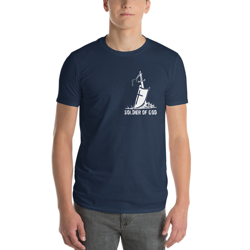 Soldier Of God On Heart Short-Sleeve T-Shirt