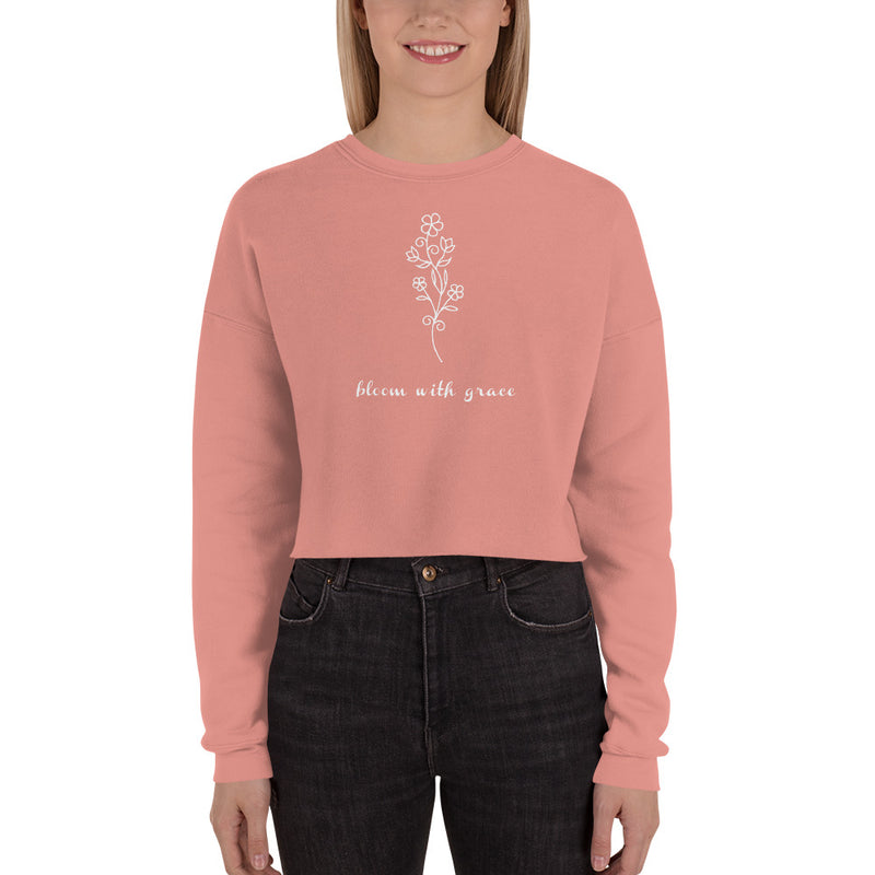 Bloom By Grace Crop Sweatshirt