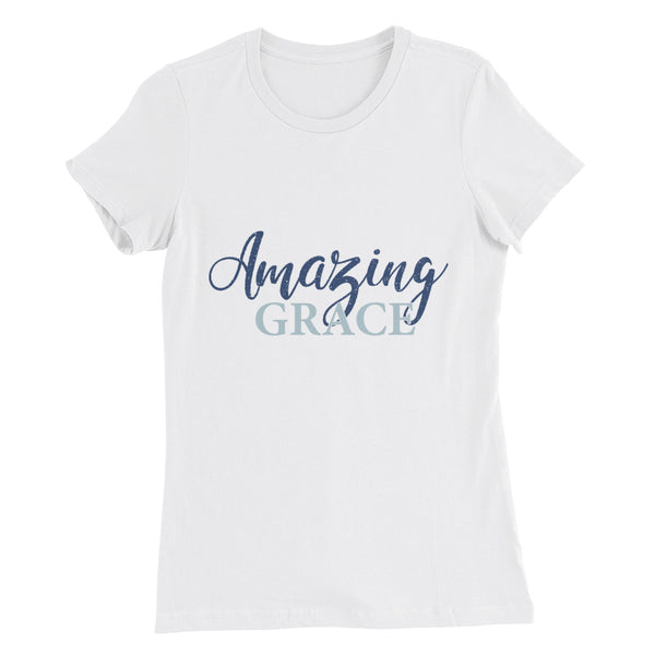 Amazing Grace Design by Christian Body Wear - Women’s Slim Fit T-Shirt