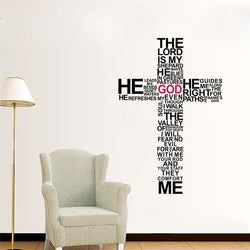 Vinyl Wall Decal Lettering I Love Jesus Religion Decor Stickers