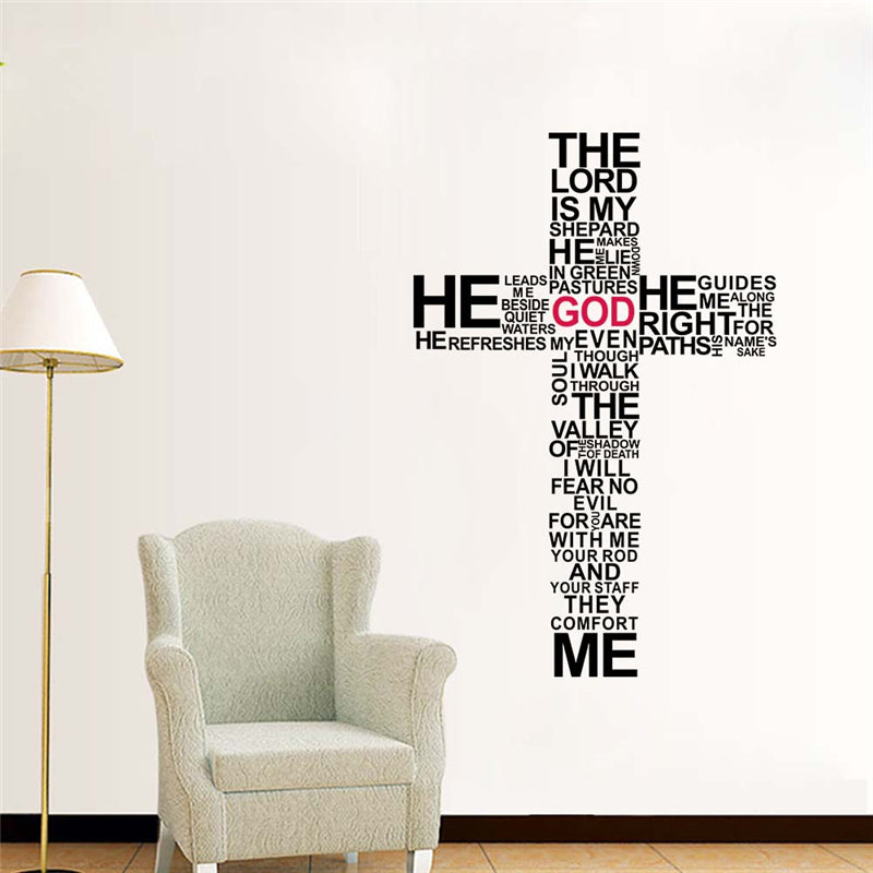 Jesus loves you Christian Stickers, trending Stickers, quote Vinyl